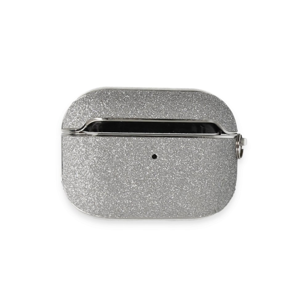 Airpods Pro (1.nesil) Spell Simli Kılıf - Gümüş Airpods Pro (1.nesil) Spell Simli Kılıf - Gümüş