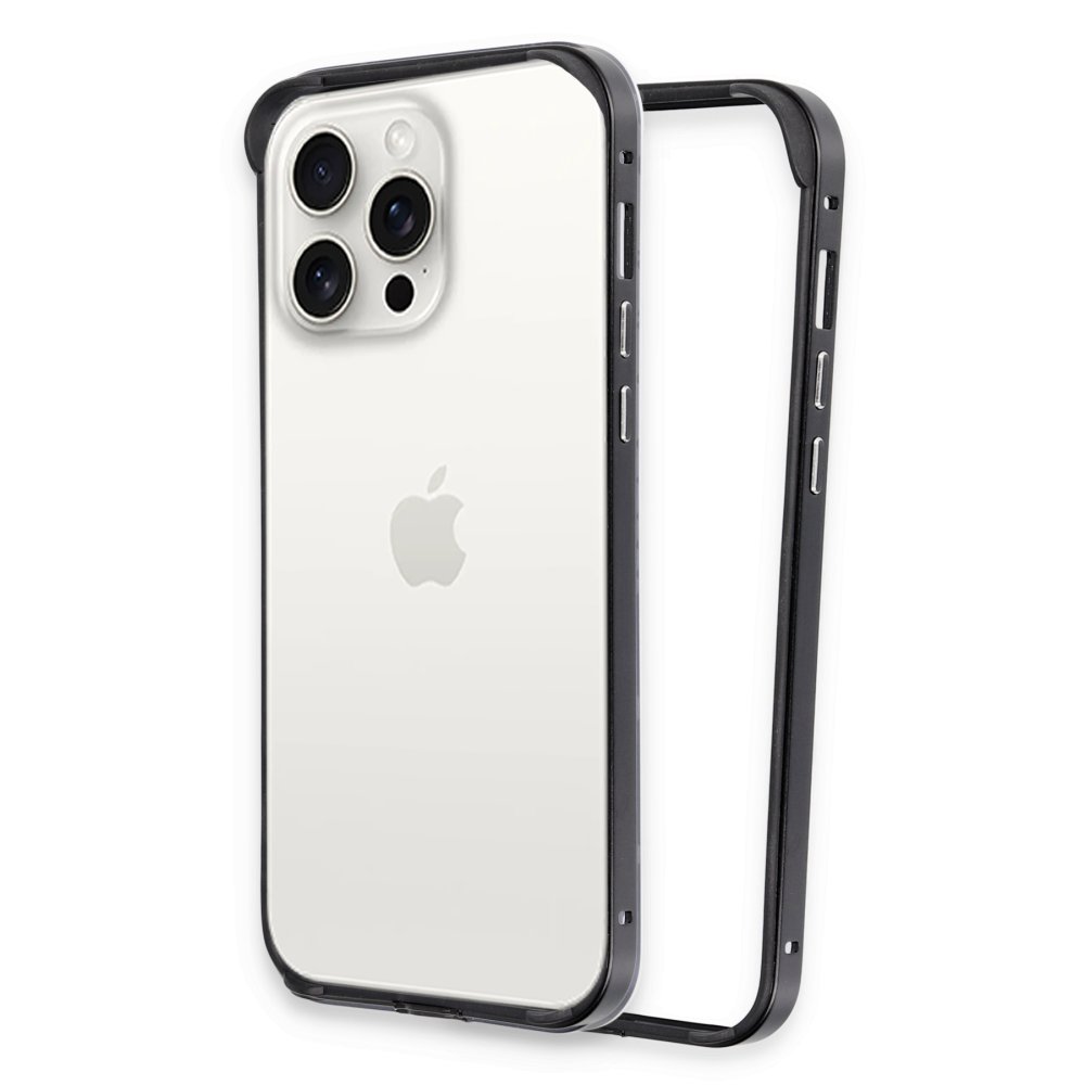 Joko iPhone 15 Pro Max Land Bumper Koruma Kapak - Siyah Joko iPhone 15 Pro Max Land Bumper Koruma Kapak - Siyah