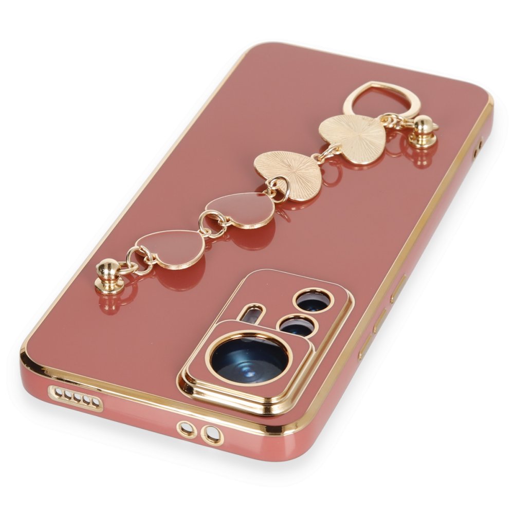 Xiaomi Mi 12T Pro Kılıf Esila Silikon - Kırmızı  Xiaomi Mi 12T Pro Kılıf Esila Silikon - Kırmızı