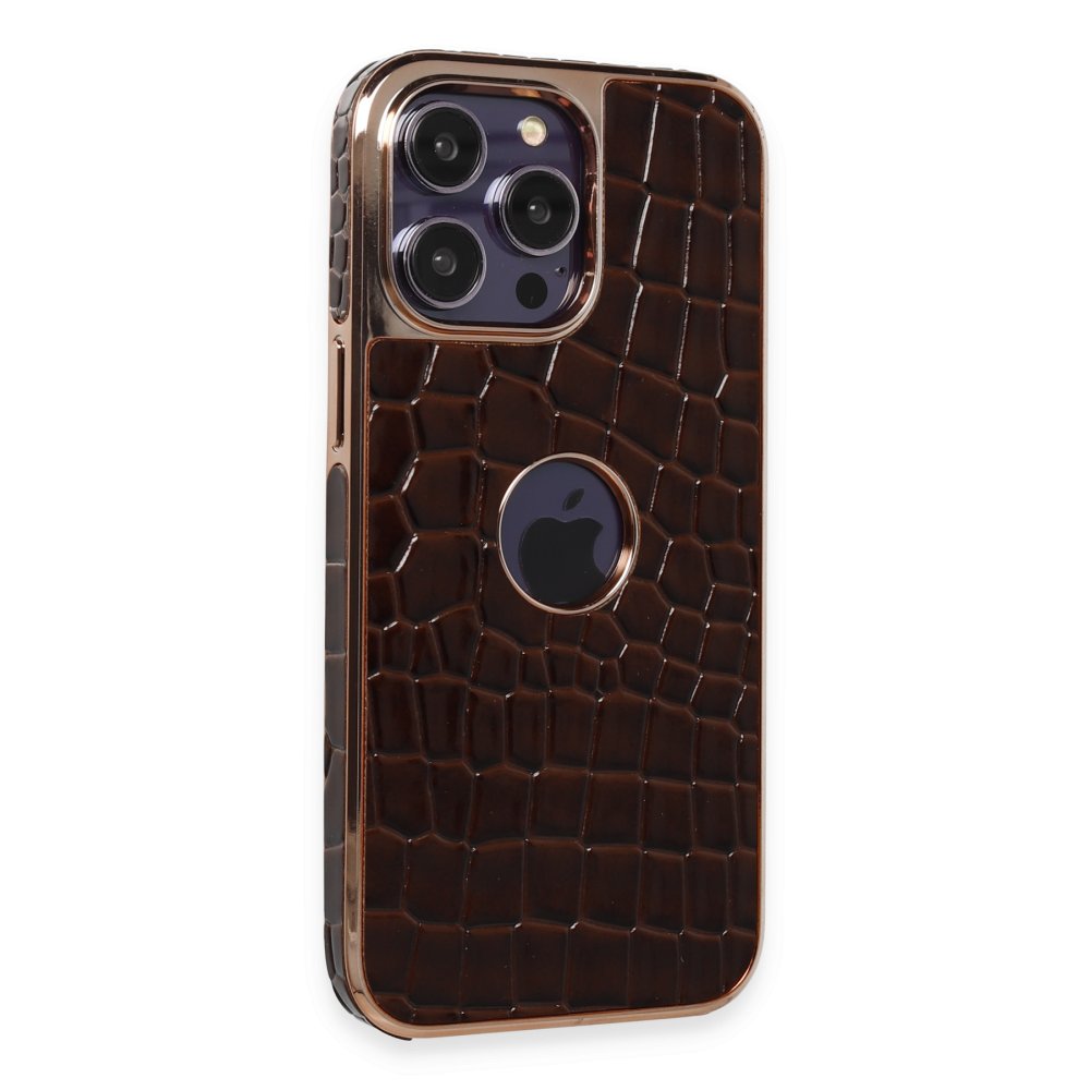 iPhone 14 Pro Max Kılıf Snake Kapak - Bordo iPhone 14 Pro Max Kılıf Snake Kapak - Bordo