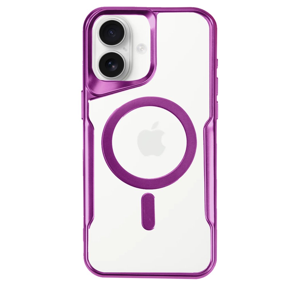 iPhone 16 Plus Kılıf Boyi Magsafe Silikon Kapak - Pembe  iPhone 16 Plus Kılıf Boyi Magsafe Silikon Kapak - Pembe