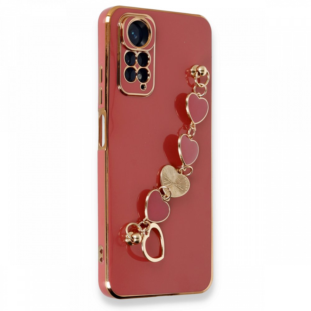 Redmi Note 11S Kılıf Esila Silikon - Kırmızı Redmi Note 11S Kılıf Esila Silikon - Kırmızı