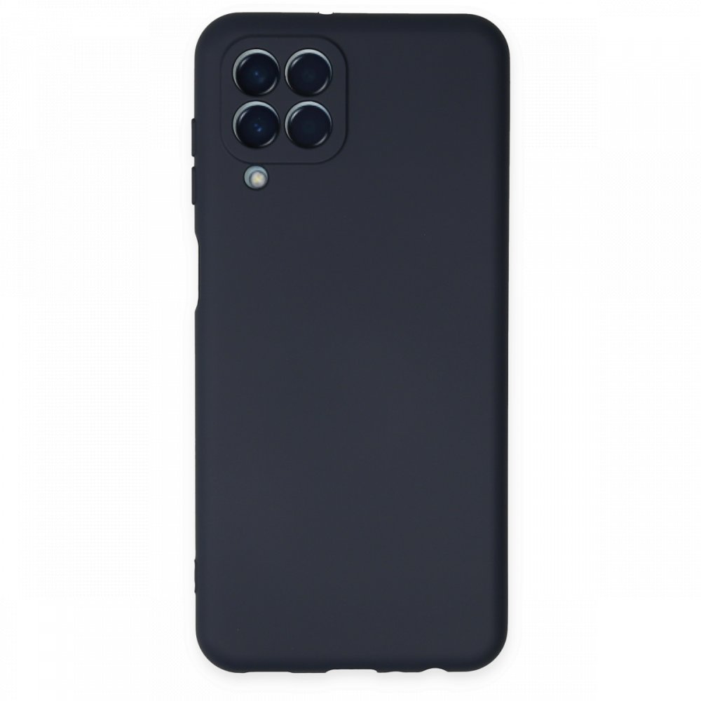  Samsung Galaxy M33 Kılıf Nano içi Kadife Silikon - Lacivert