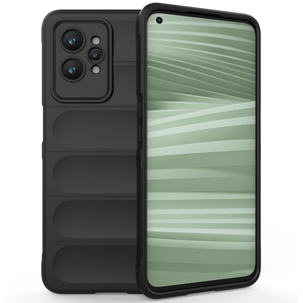 Realme GT2 Pro 5G Kılıf Optimum Silikon - Siyah  Realme GT2 Pro 5G Kılıf Optimum Silikon - Siyah