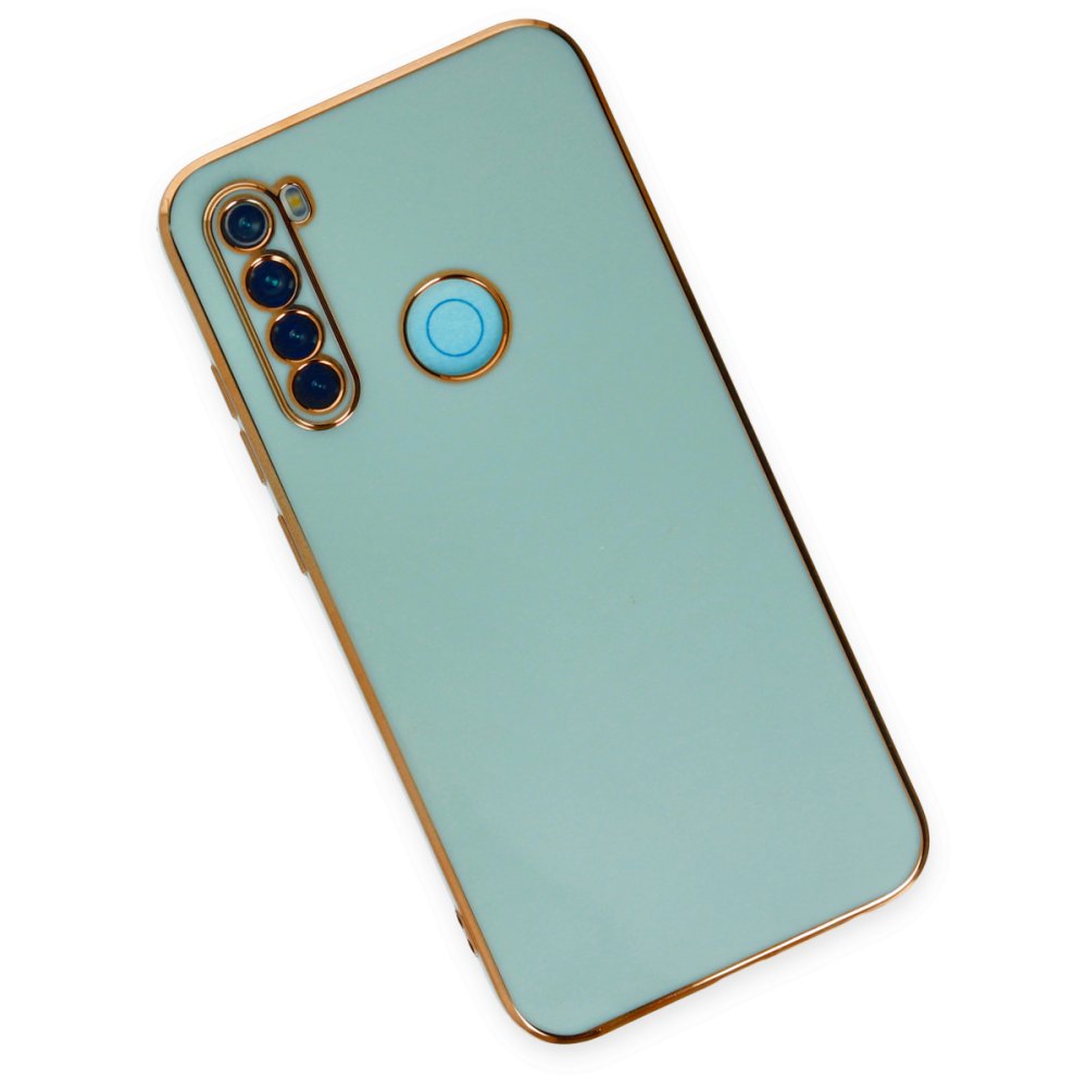 Redmi Note 8 Kılıf Volet Silikon - Açık Yeşil