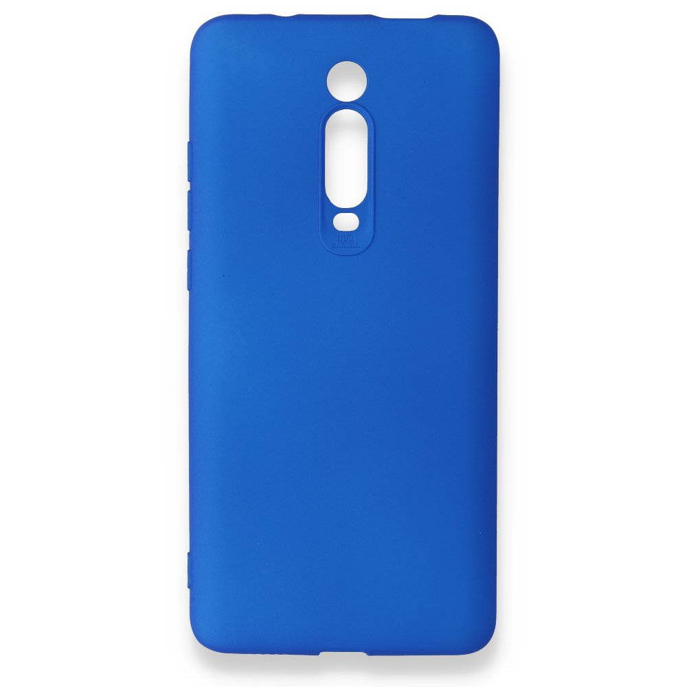  Xiaomi Mi 9T Kılıf First Silikon - Mavi