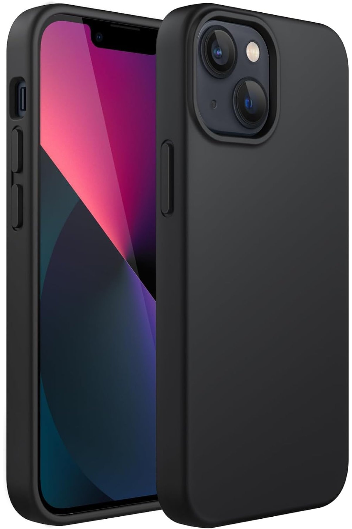  iPhone 14 Plus Kılıf First Silikon - Siyah