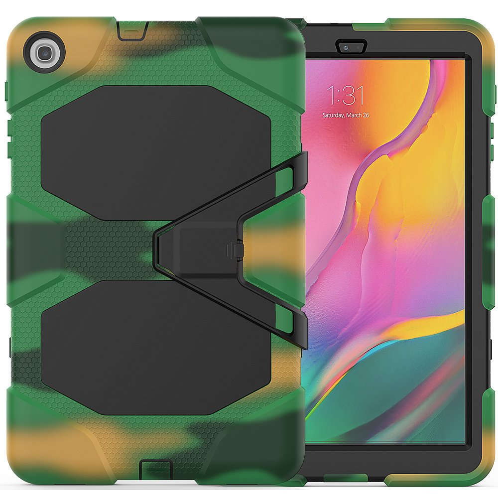  Samsung Galaxy T510 Tab A 10.1 Kılıf Griffin Tablet Kapak - Kamuflaj