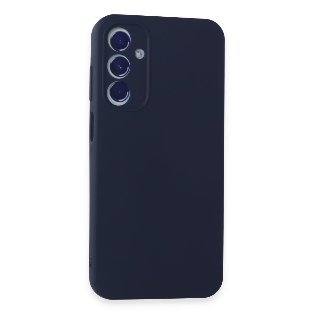  Samsung Galaxy A35 5G Kılıf First Silikon - Lacivert