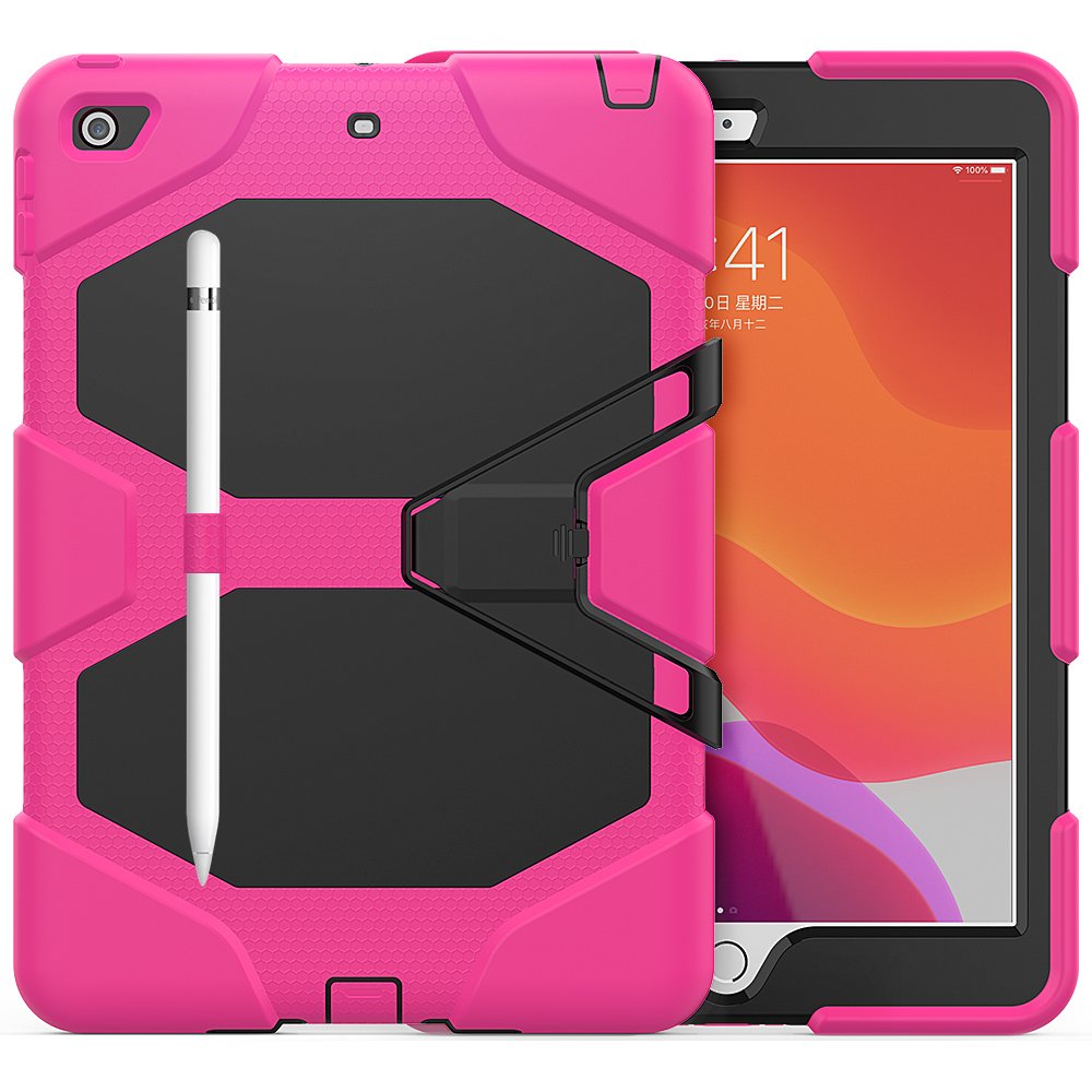 iPad 10.2 (7.nesil) Kılıf Griffin Tablet Kapak - Pembe iPad 10.2 (7.nesil) Kılıf Griffin Tablet Kapak - Pembe
