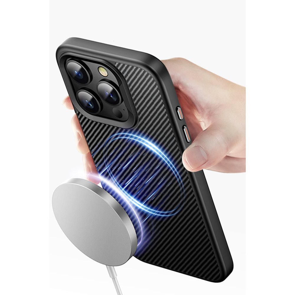 Joko iPhone 14 Pro Max Dart Karbon Magsafe Kapak - Siyah Joko iPhone 14 Pro Max Dart Karbon Magsafe Kapak - Siyah