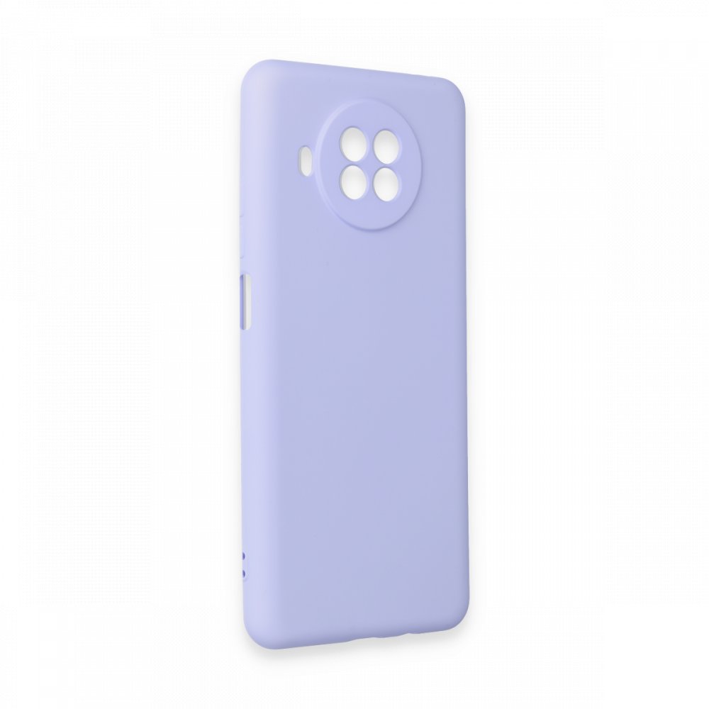 Xiaomi Mi 10T Lite Kılıf Nano içi Kadife Silikon - Lila  Xiaomi Mi 10T Lite Kılıf Nano içi Kadife Silikon - Lila
