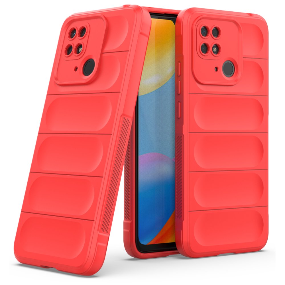 Xiaomi Poco C40 Kılıf Optimum Silikon - Kırmızı Xiaomi Poco C40 Kılıf Optimum Silikon - Kırmızı