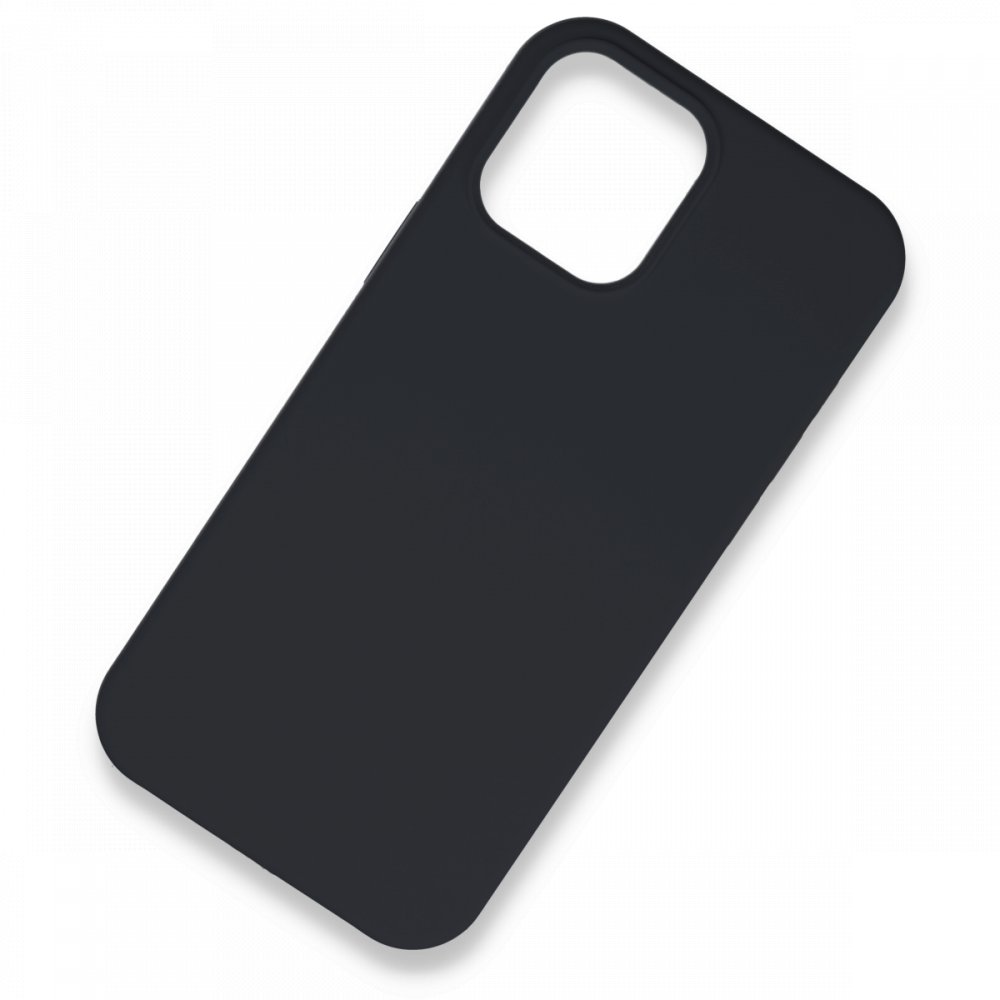  iPhone 12 Pro Kılıf Lansman Legant Silikon - Koyu Gri
