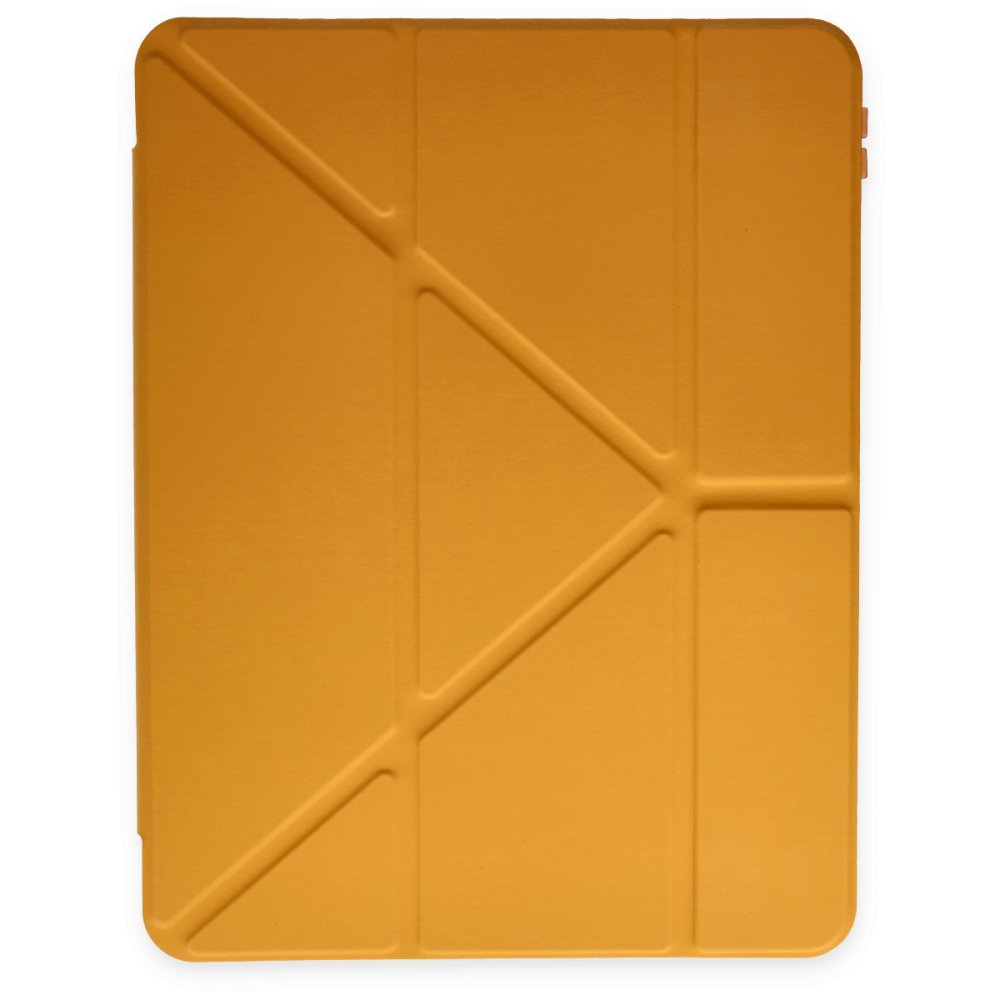 iPad Pro 11 (2018) Kılıf Kalemlikli Mars Tablet Kılıfı - Sarı iPad Pro 11 (2018) Kılıf Kalemlikli Mars Tablet Kılıfı - Sarı