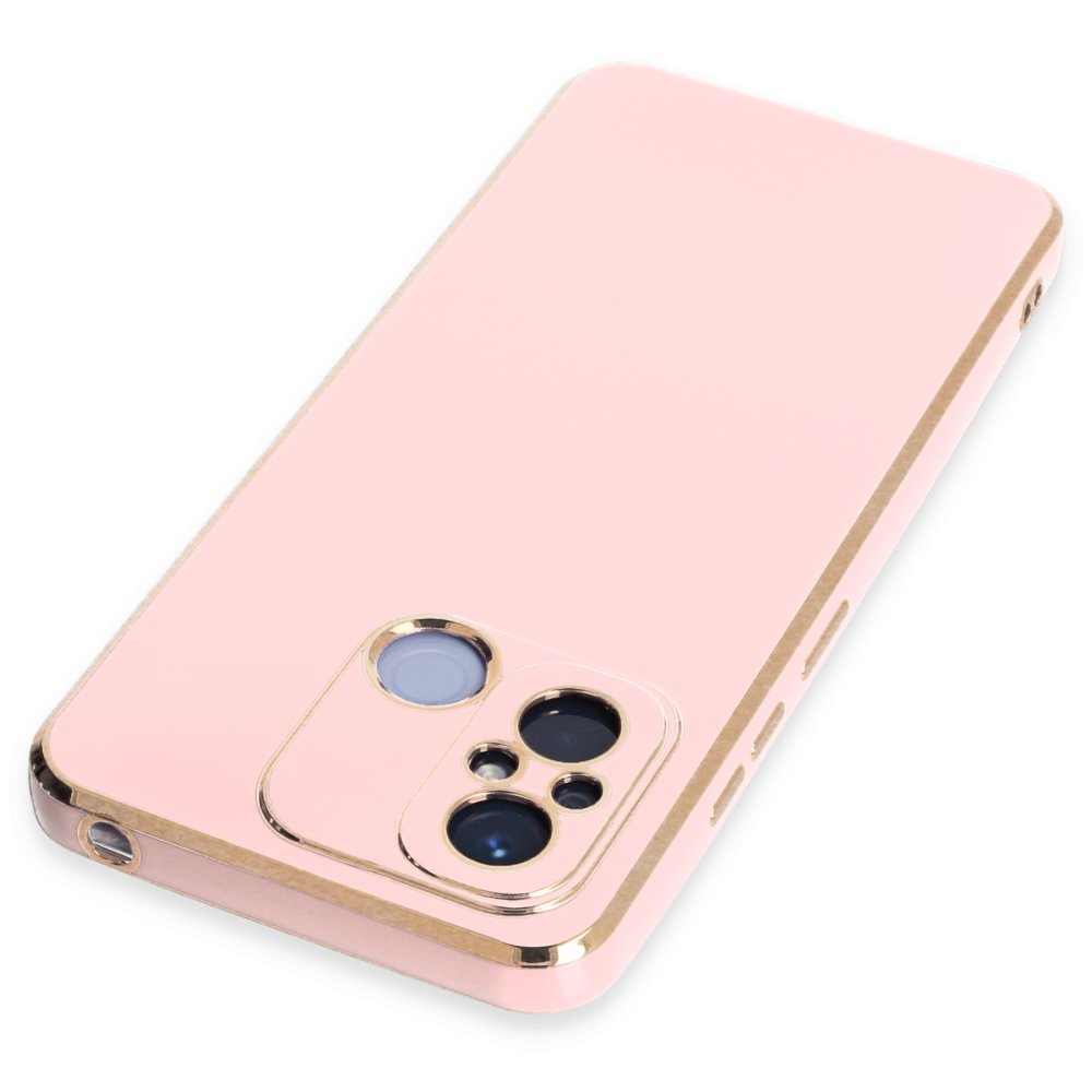 Redmi 12C Kılıf Volet Silikon - Pembe Redmi 12C Kılıf Volet Silikon - Pembe