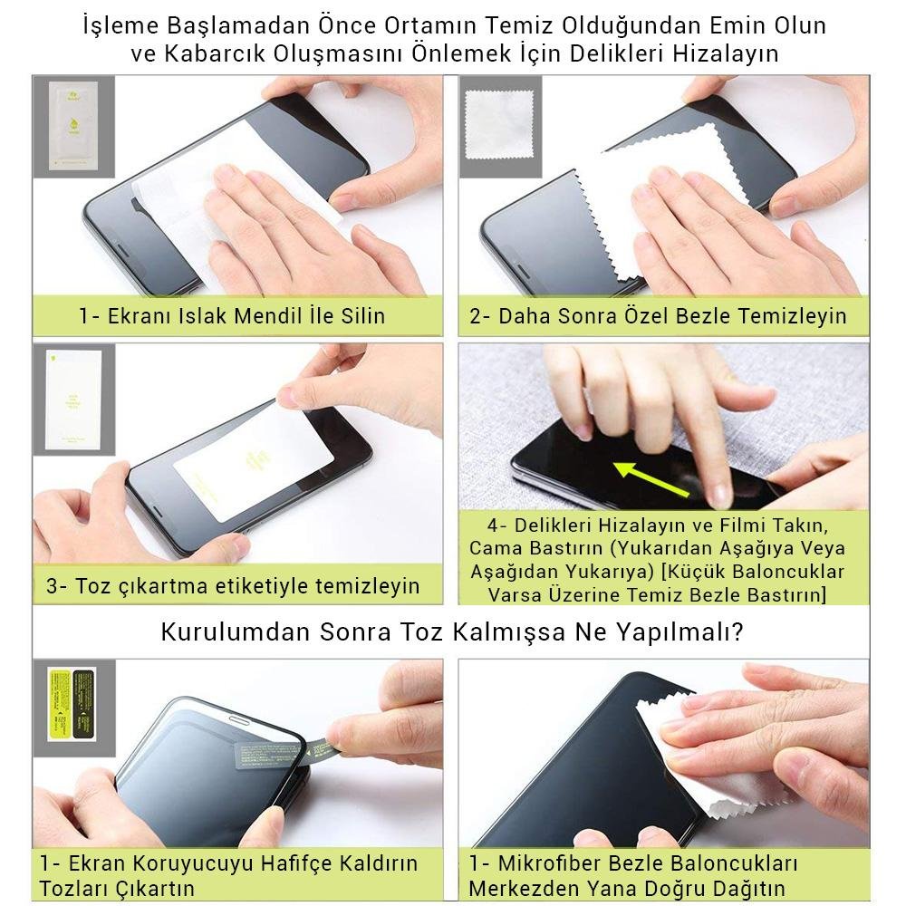 Oppo A91 / Reno 3 Temperli Cam Ekran Koruyucu Oppo A91 / Reno 3 Temperli Cam Ekran Koruyucu