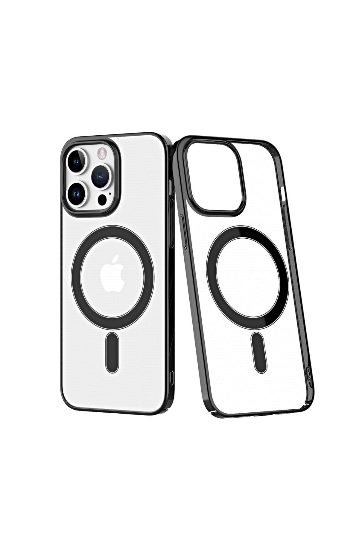  iPhone 13 Pro Max Kılıf Element Magneticsafe Sert Kapak - Siyah