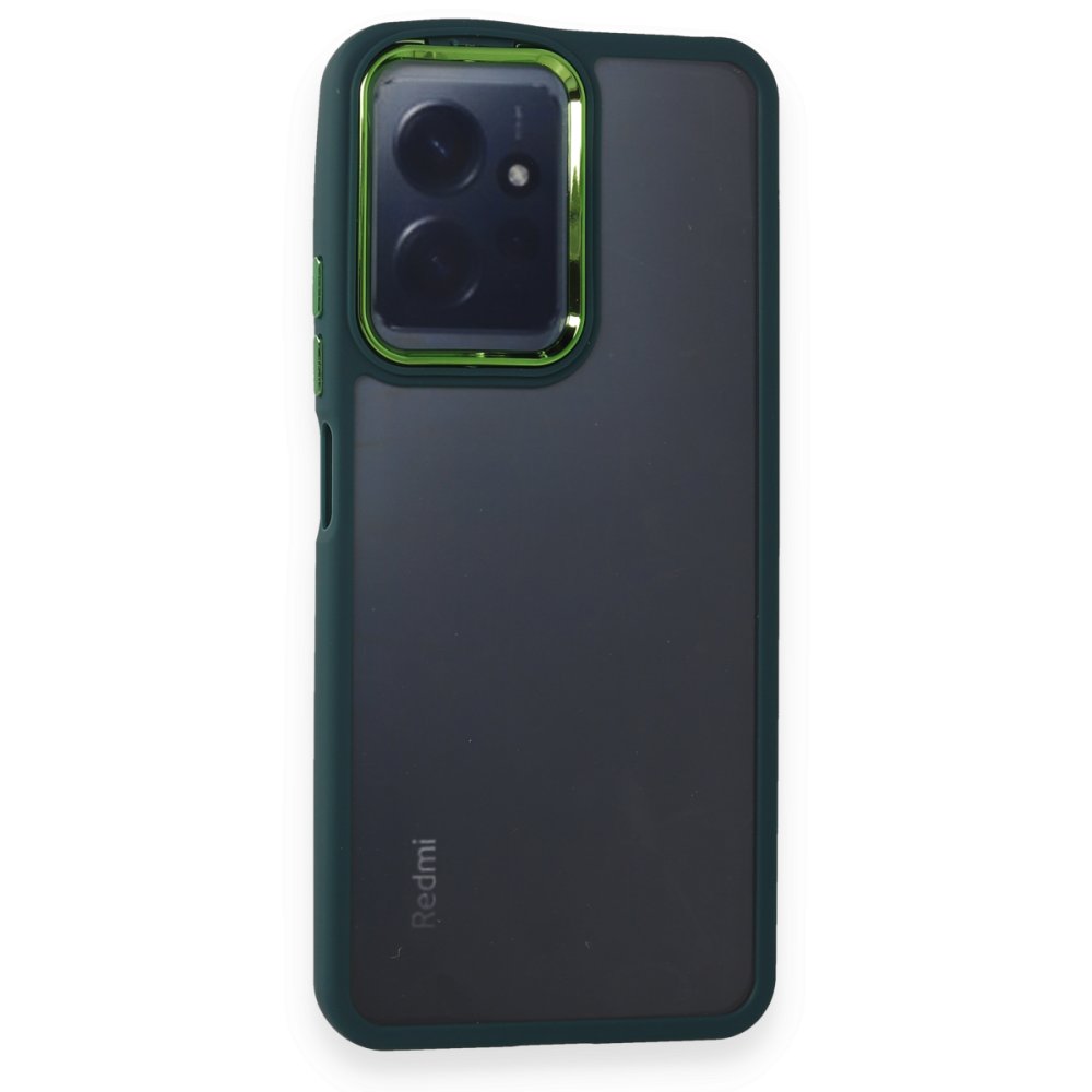 Redmi Note 12 4G Kılıf Dora Kapak - Haki Yeşil