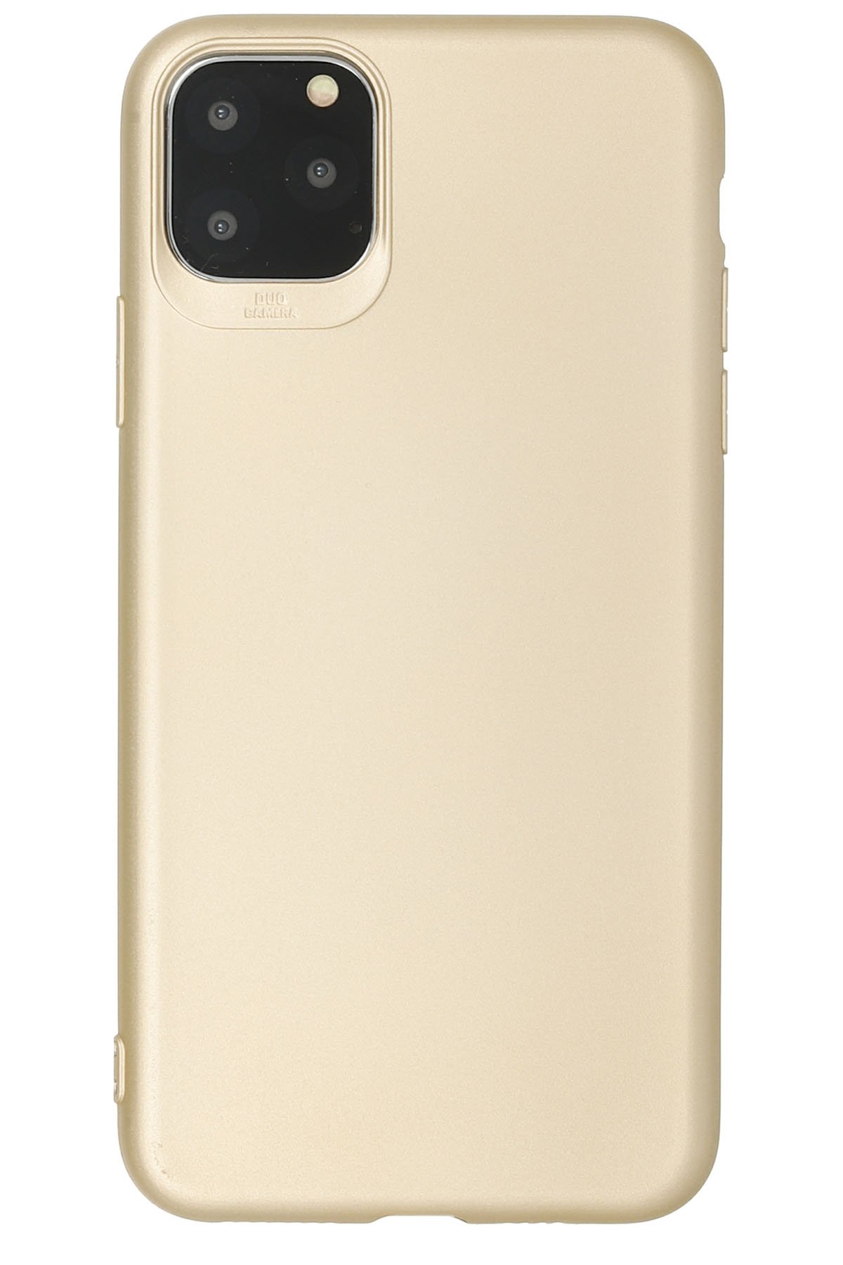  iPhone 11 Pro Max Kılıf First Silikon - Gold