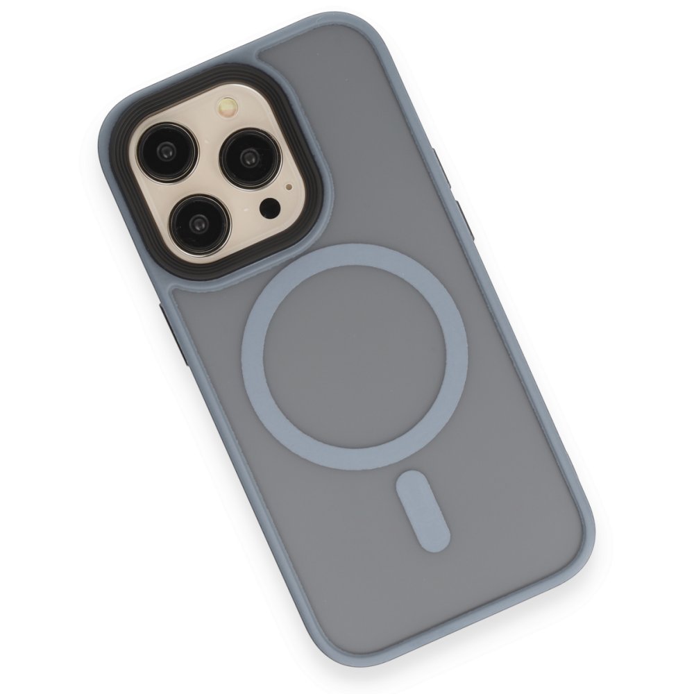  iPhone 14 Pro Kılıf Trex Magneticsafe Kapak - Sierra Blue