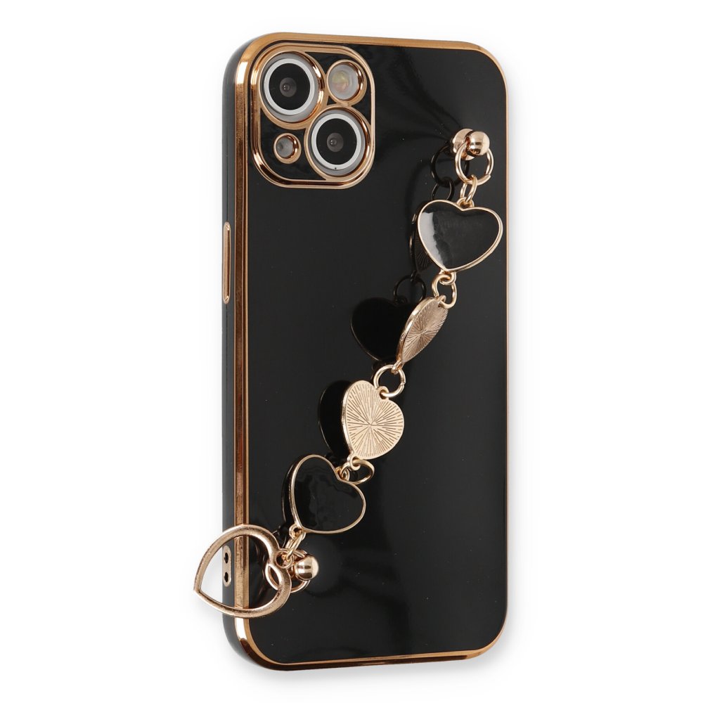 iPhone 14 Plus Kılıf Esila Silikon - Siyah  iPhone 14 Plus Kılıf Esila Silikon - Siyah