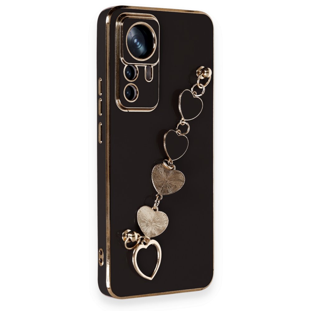 Xiaomi Mi 12T Pro Kılıf Esila Silikon - Siyah  Xiaomi Mi 12T Pro Kılıf Esila Silikon - Siyah