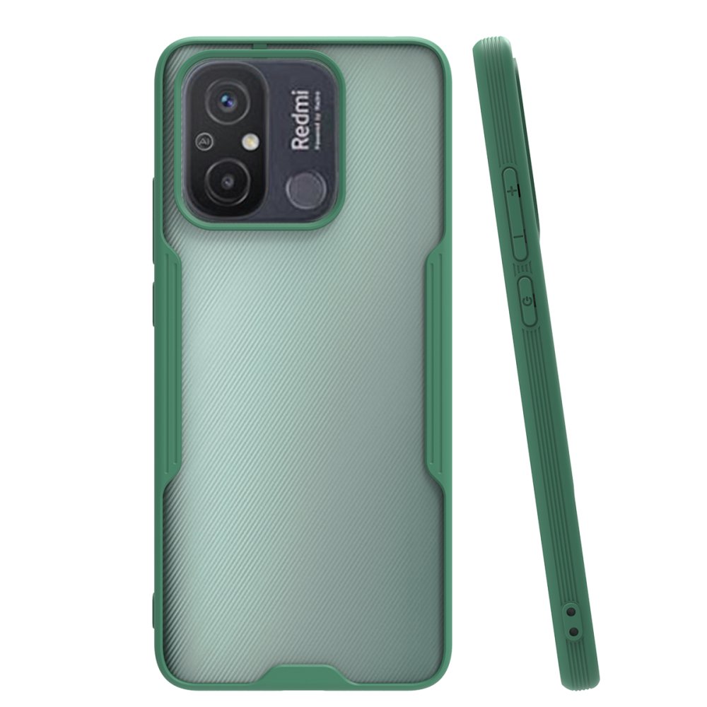 Redmi 12C Kılıf Platin Silikon - Yeşil