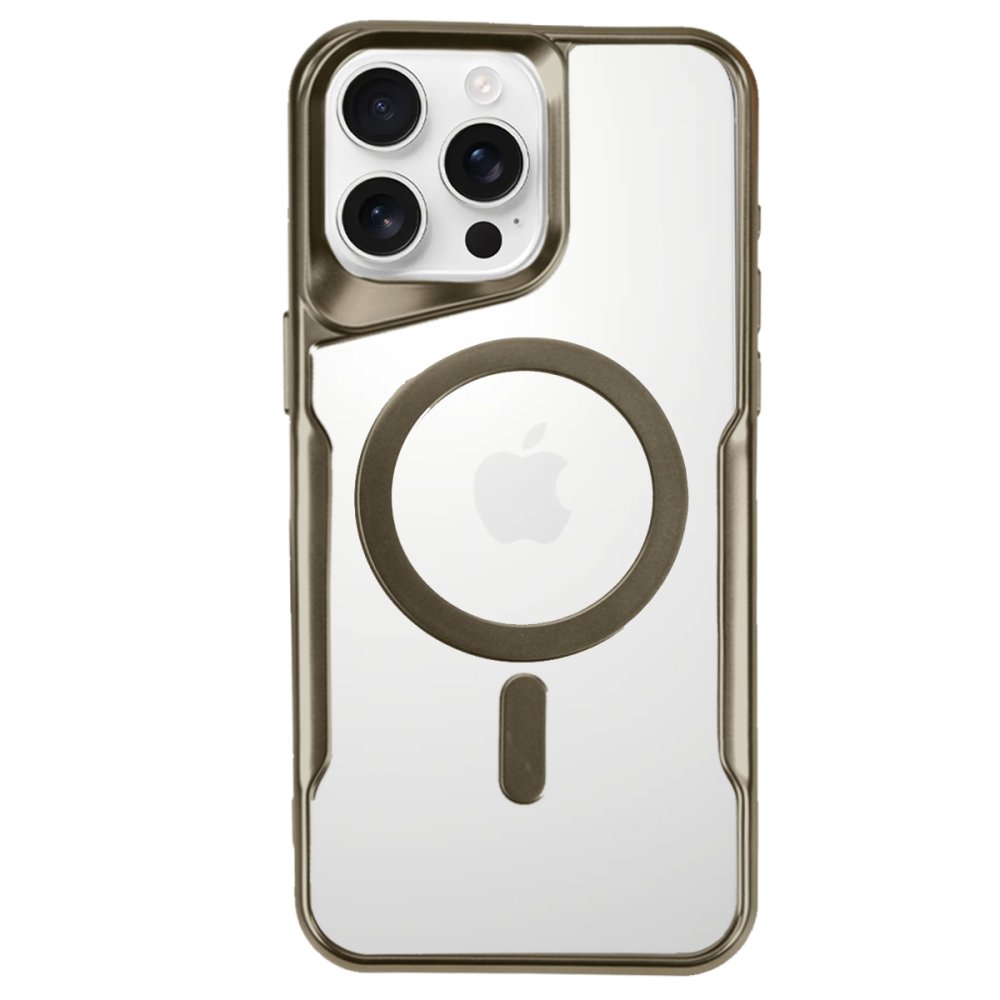  iPhone 16 Pro Max Kılıf Boyi Magsafe Silikon Kapak - Desert
