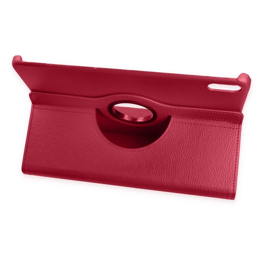  Huawei MatePad SE 11 Kılıf 360 Tablet Deri Kılıf - Pembe