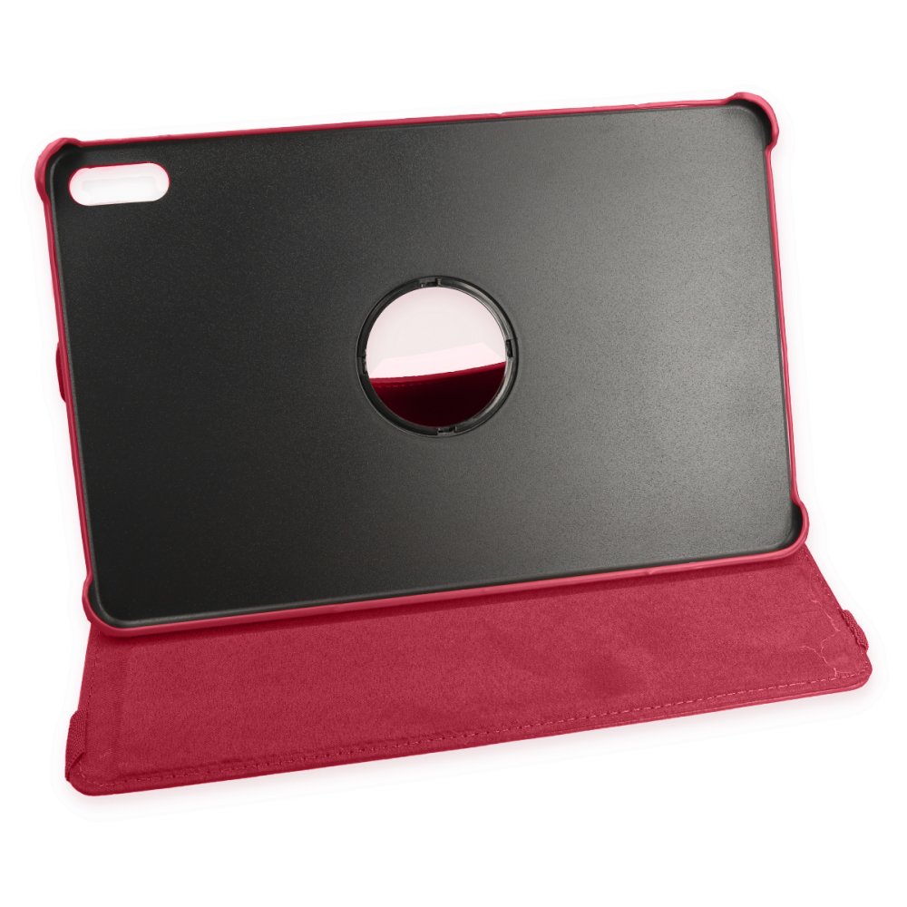 Huawei MatePad 11.5 Kılıf 360 Tablet Deri Kılıf - Pembe Huawei MatePad 11.5 Kılıf 360 Tablet Deri Kılıf - Pembe