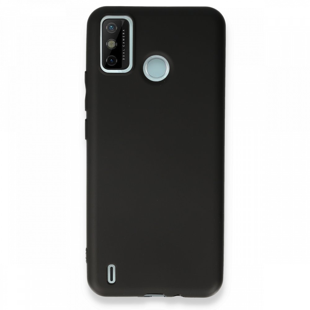 Tecno Spark 6 Go Kılıf First Silikon - Siyah Tecno Spark 6 Go Kılıf First Silikon - Siyah