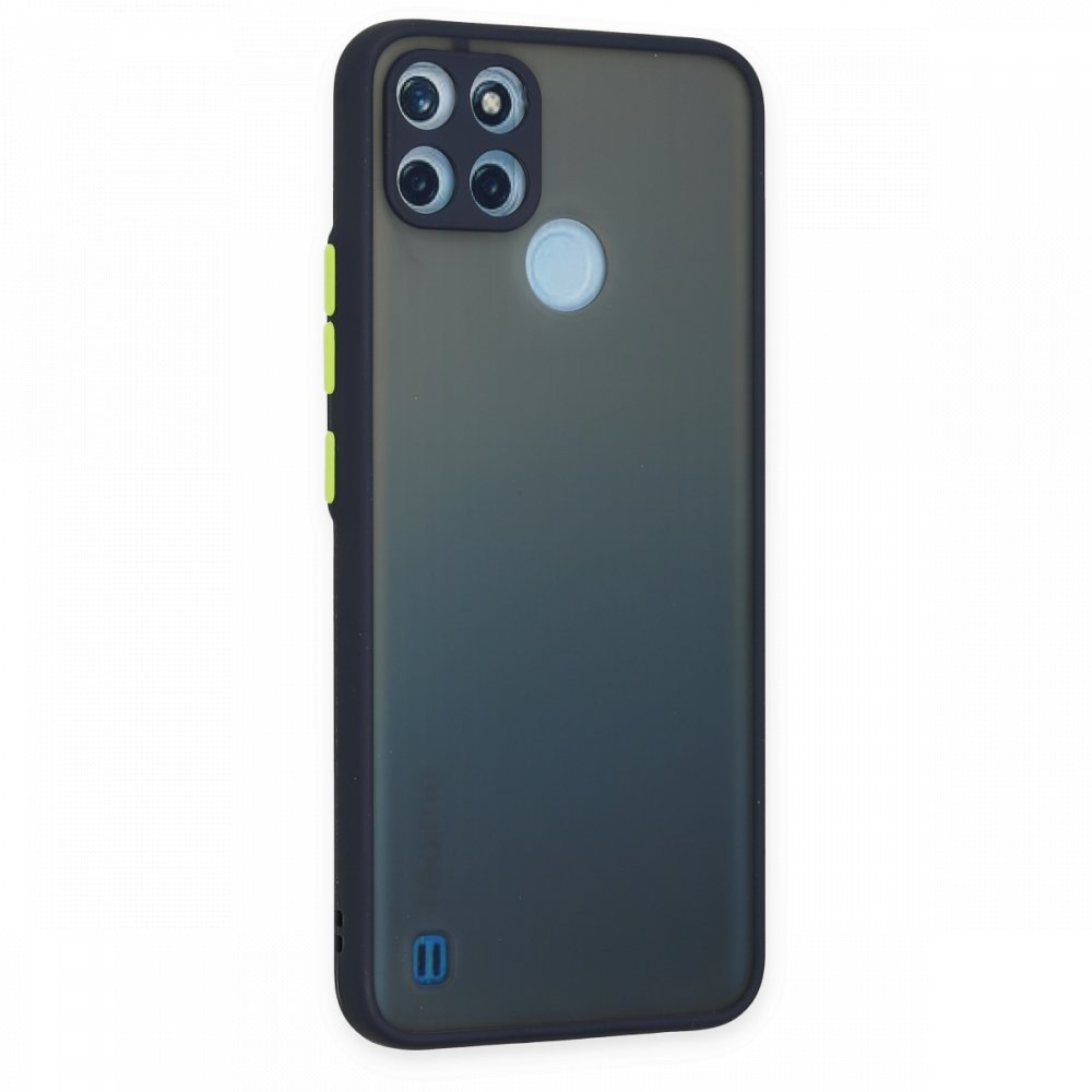  Realme C21Y Kılıf Montreal Silikon Kapak - Lacivert