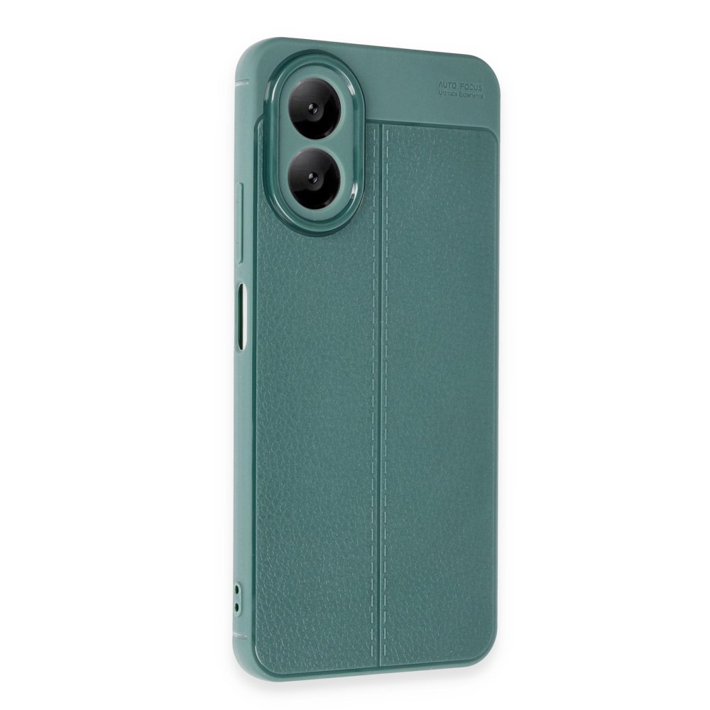  Oppo A38 Kılıf Auto Focus Kapak - Koyu Yeşil