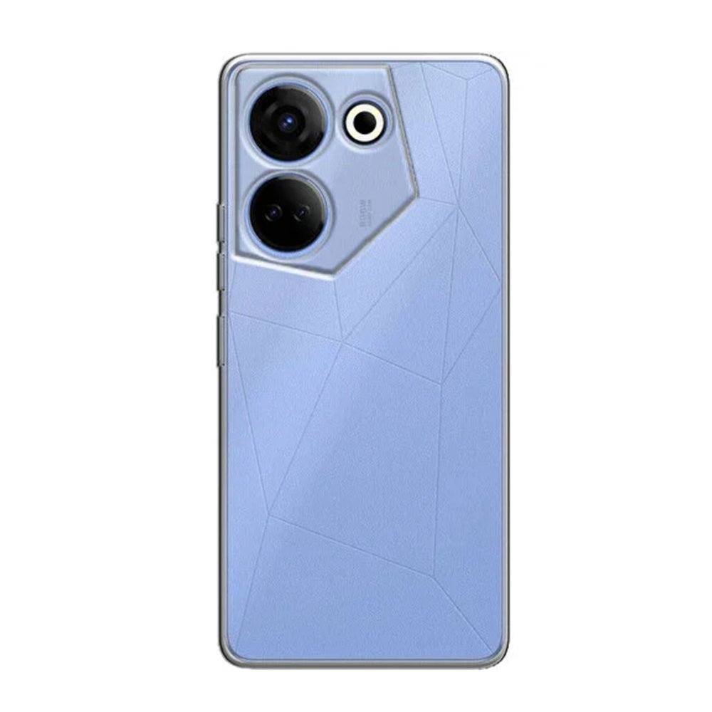 Tecno Camon 20 Pro 5G Kılıf Lüx Şeffaf Silikon Tecno Camon 20 Pro 5G Kılıf Lüx Şeffaf Silikon