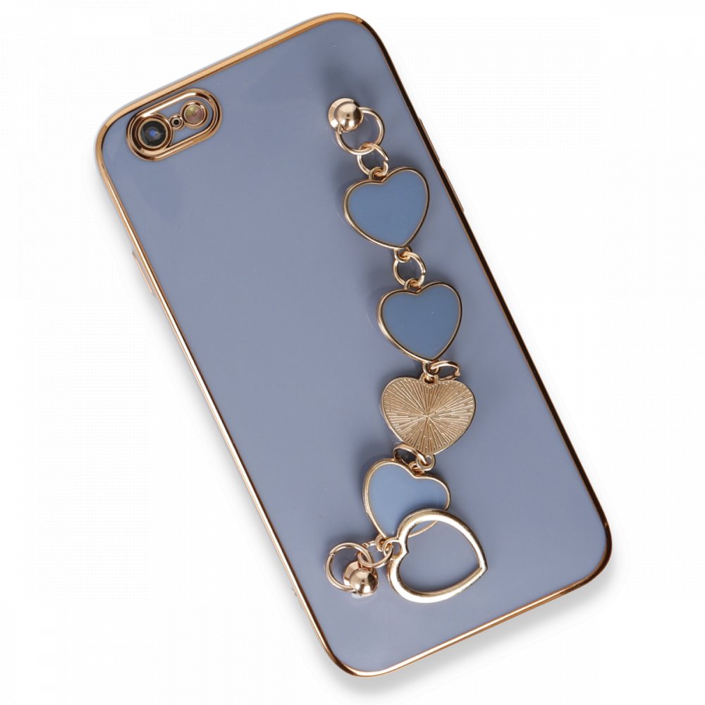 iPhone 6 Kılıf Esila Silikon - Gri  iPhone 6 Kılıf Esila Silikon - Gri