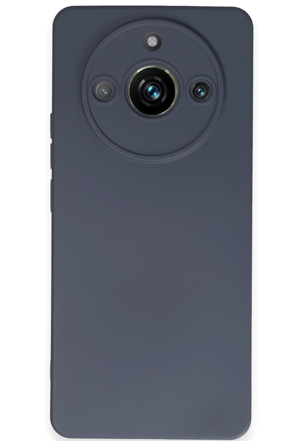 Realme 11 Pro Kılıf Nano içi Kadife Silikon - Gri Realme 11 Pro Kılıf Nano içi Kadife Silikon - Gri