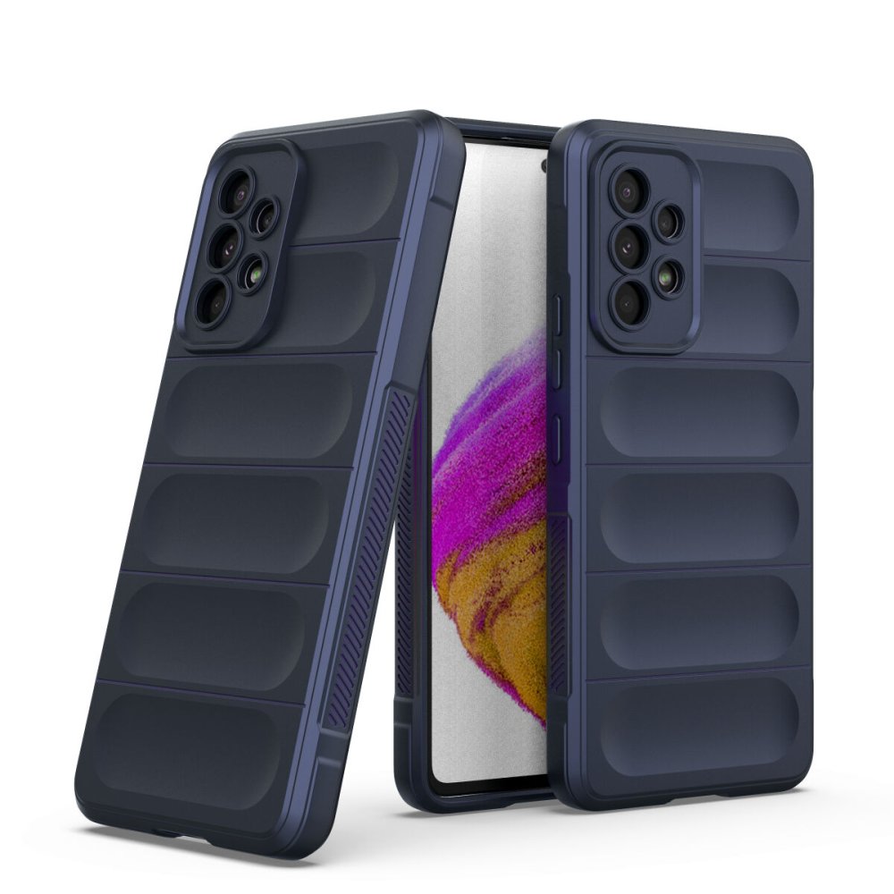  Samsung Galaxy A53 5G Kılıf Optimum Silikon - Lacivert