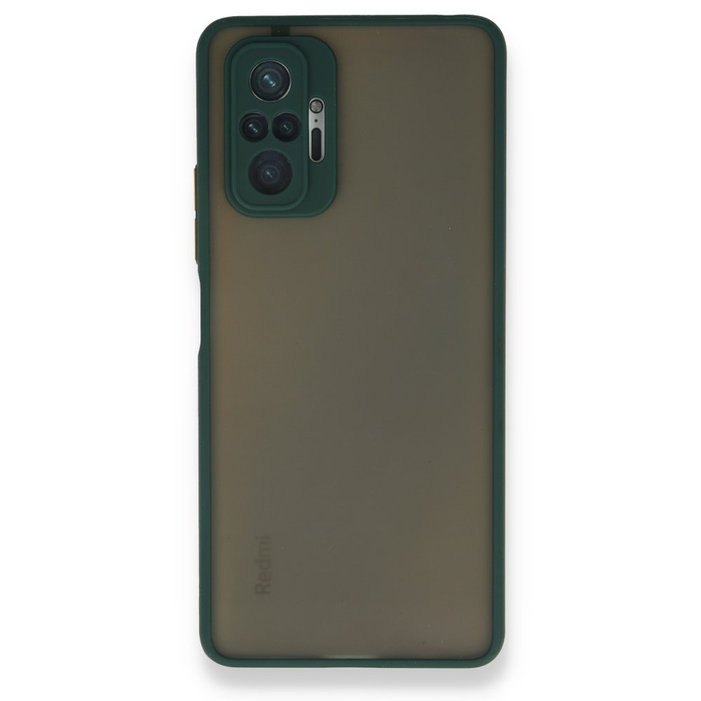 Redmi Note 10 Pro Kılıf Montreal Silikon Kapak - Yeşil