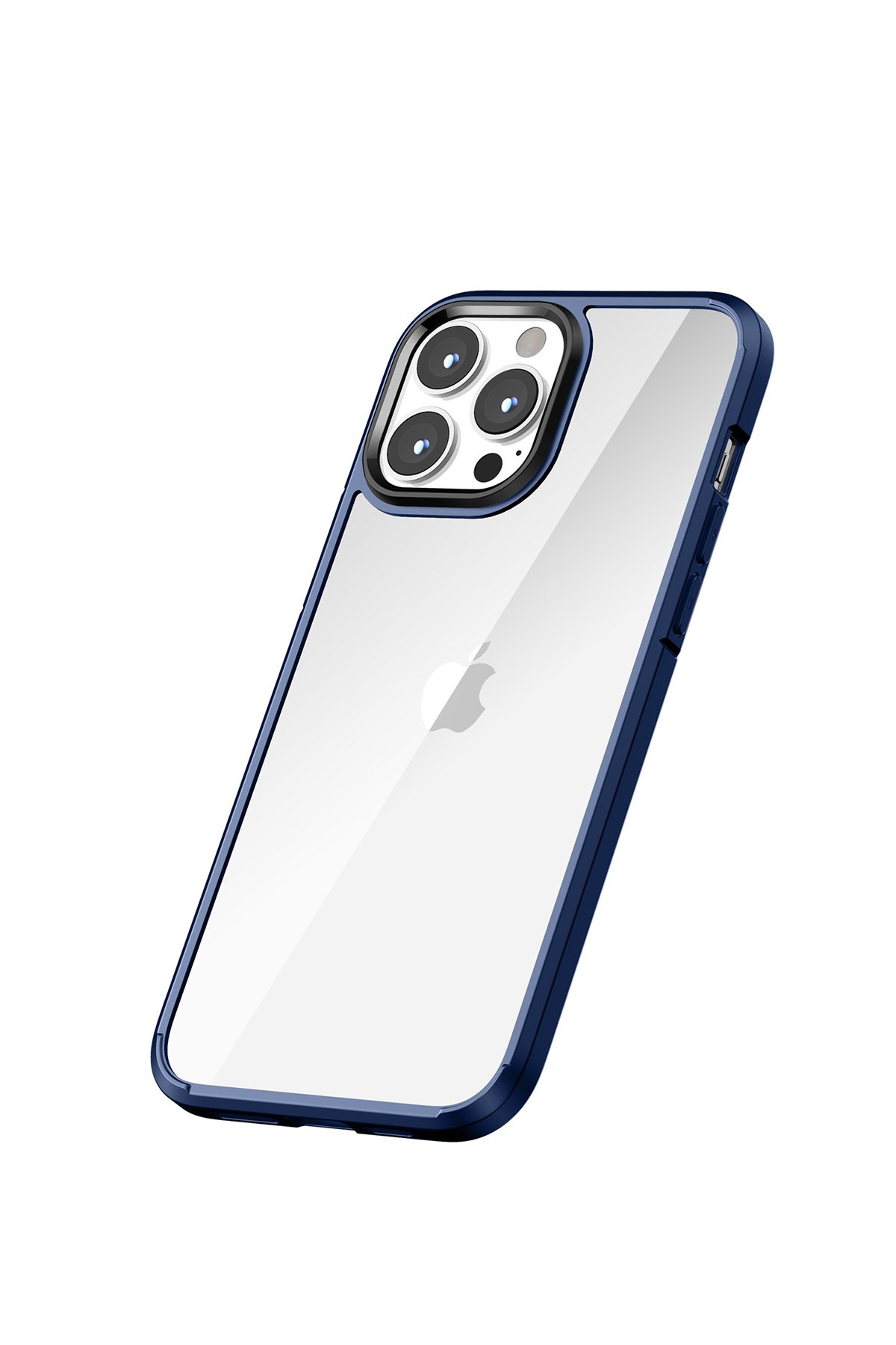 iPhone 13 Pro Max Kılıf Bold Silikon - Mavi  iPhone 13 Pro Max Kılıf Bold Silikon - Mavi