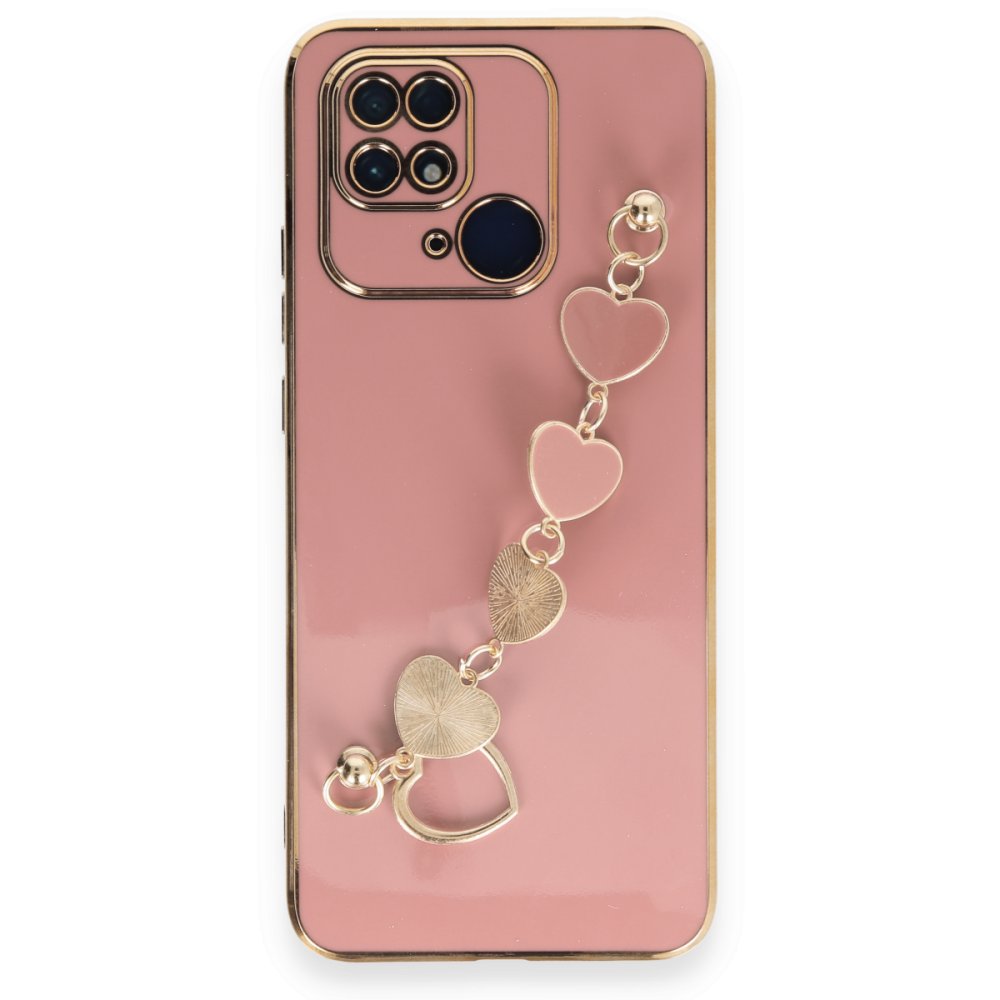 Xiaomi Poco C40 Kılıf Esila Silikon - Pudra Xiaomi Poco C40 Kılıf Esila Silikon - Pudra