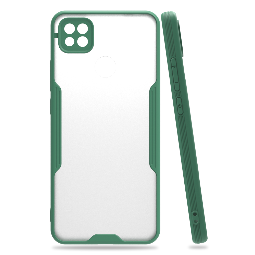 Redmi 9C Kılıf Platin Silikon - Yeşil