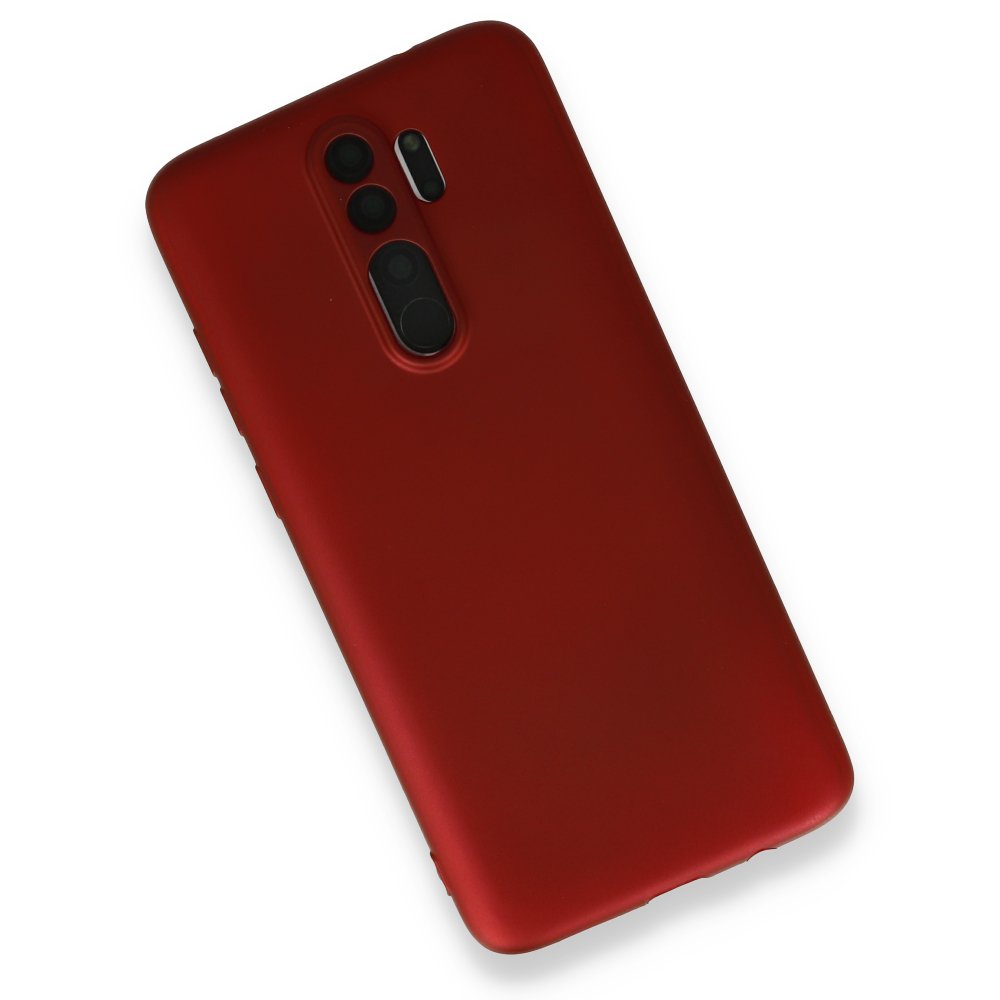 Redmi Note 8 Pro Kılıf First Silikon - Bordo