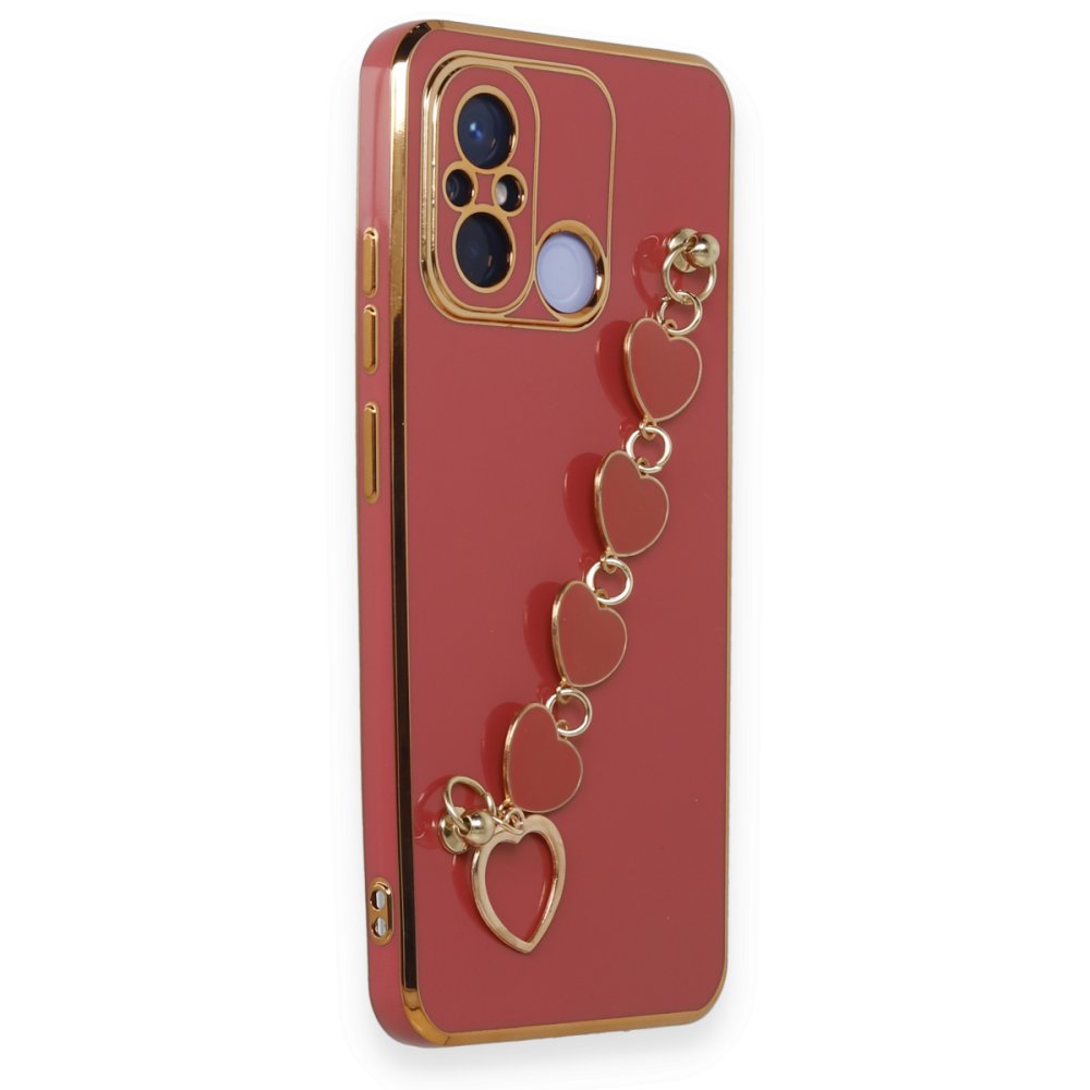 Redmi 12C Kılıf Esila Silikon - Kırmızı Redmi 12C Kılıf Esila Silikon - Kırmızı