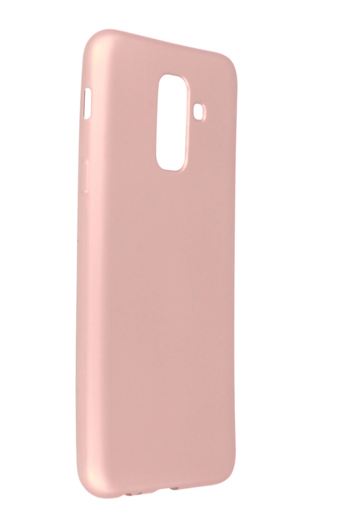  Samsung Galaxy A6 Plus 2018 Kılıf First Silikon - Rose Gold