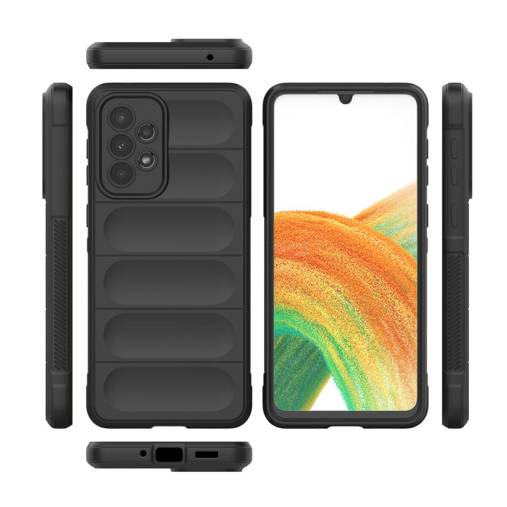  Samsung Galaxy A33 5G Kılıf Optimum Silikon - Siyah