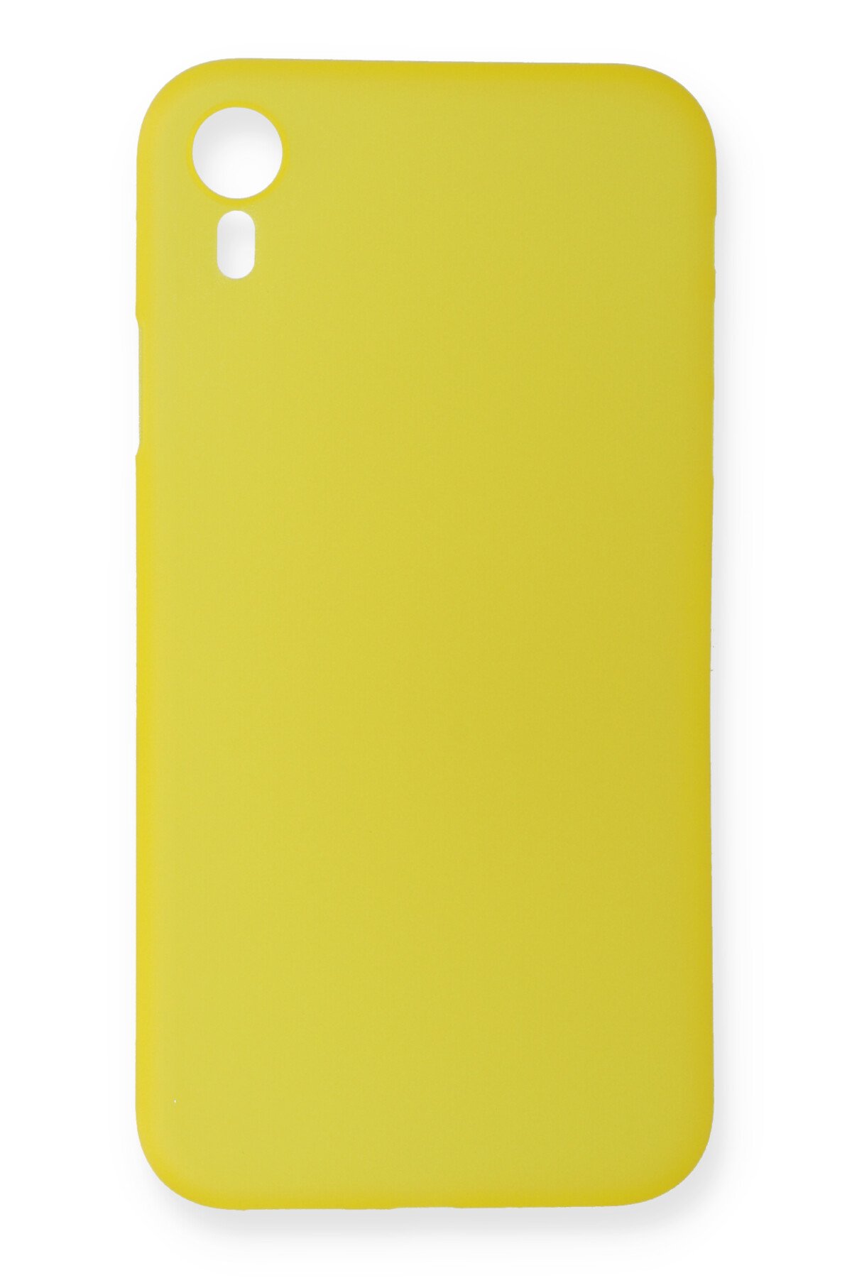  iPhone XR Kılıf PP Ultra İnce Kapak - Sarı