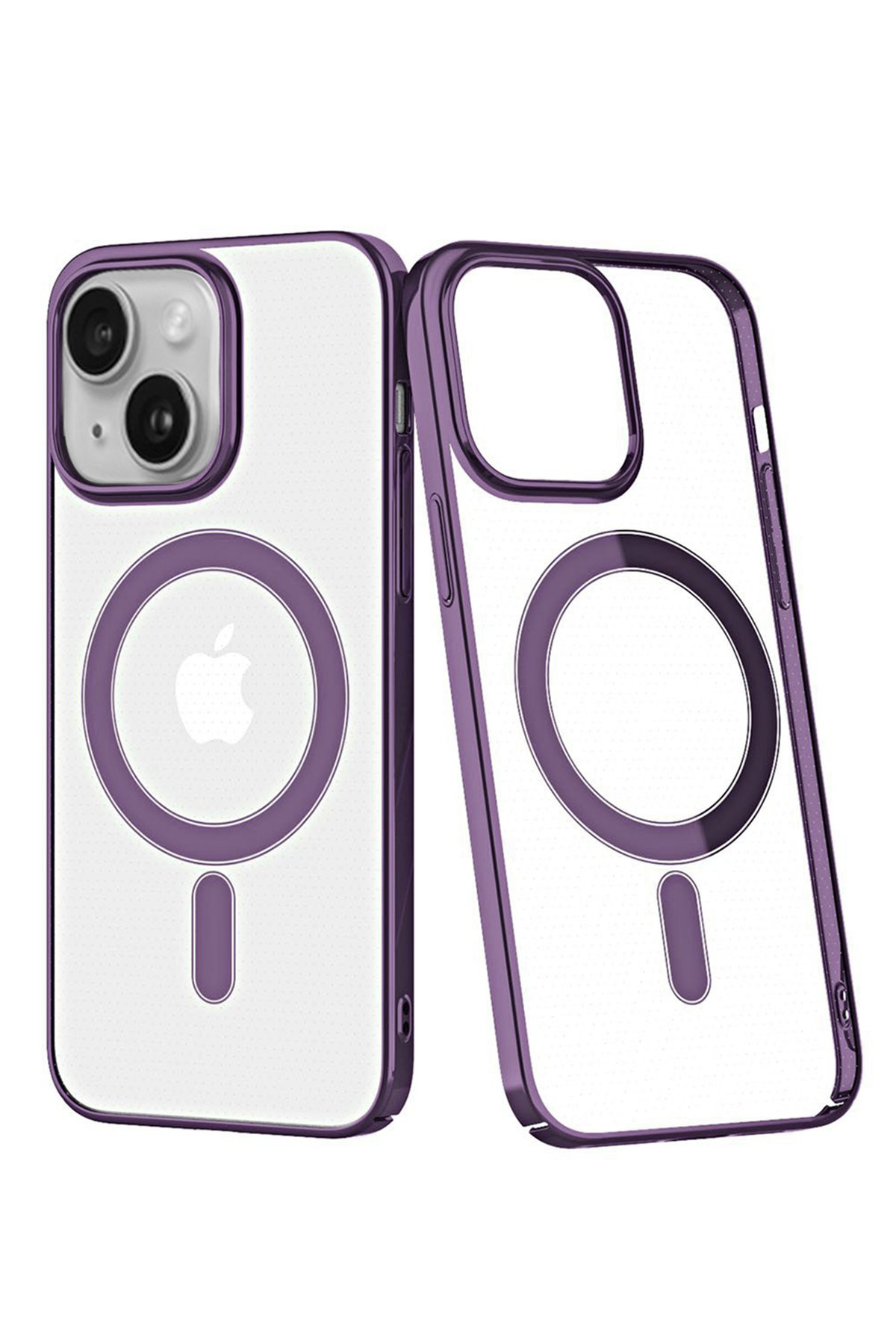  iPhone 14 Plus Kılıf Element Magneticsafe Sert Kapak - Mor