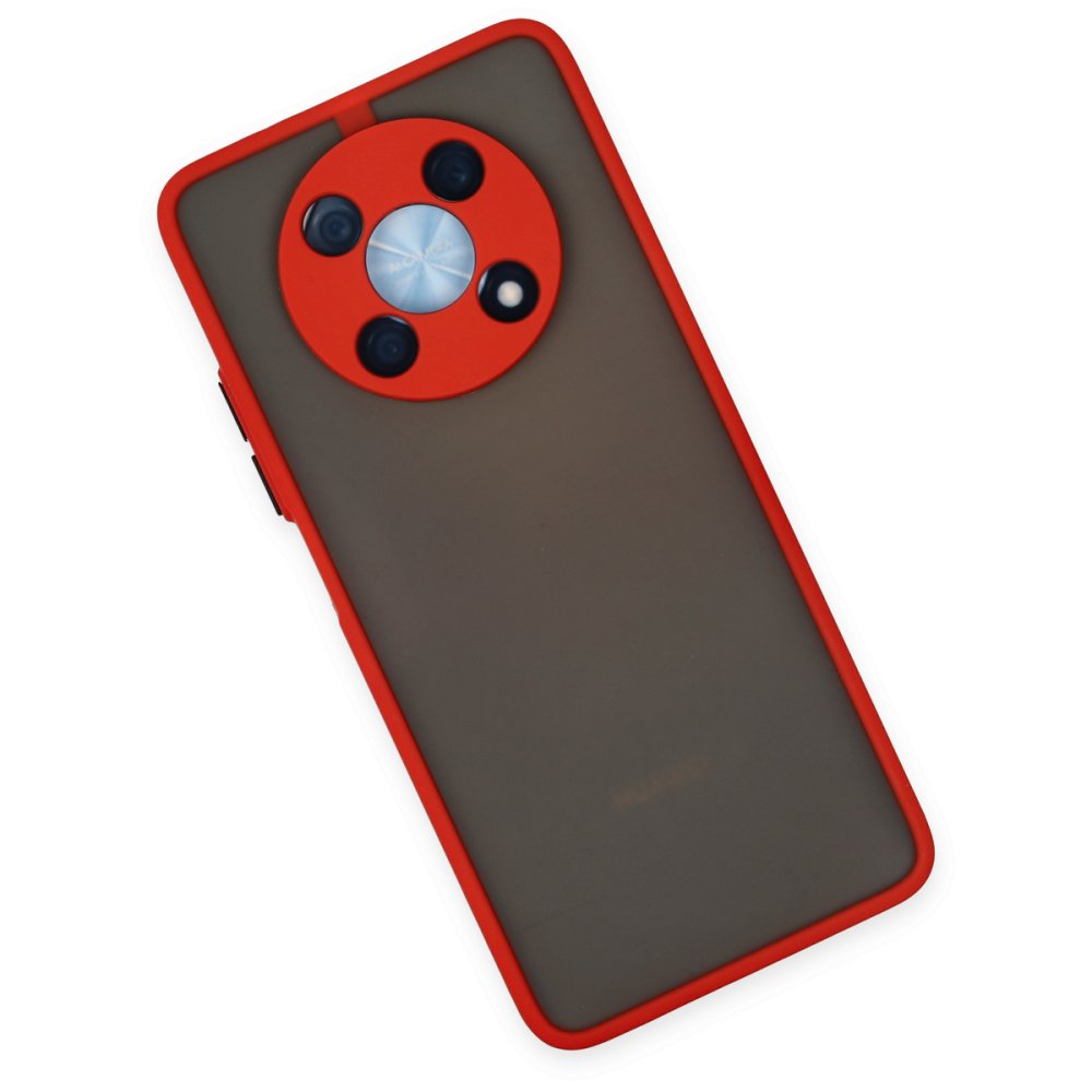  Huawei Nova Y90 Kılıf Montreal Silikon Kapak - Kırmızı