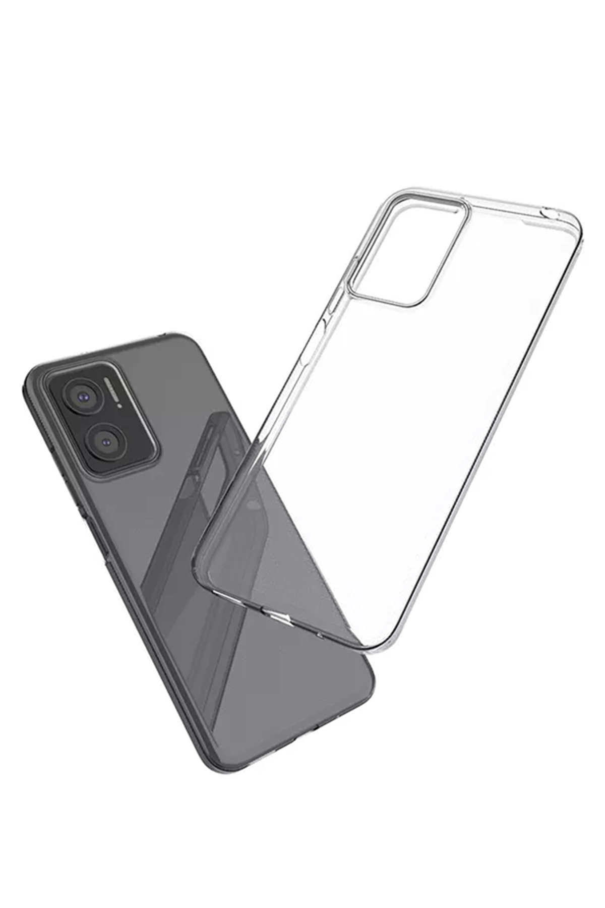 Vivo Y16 Kılıf Lüx Şeffaf Silikon Vivo Y16 Kılıf Lüx Şeffaf Silikon